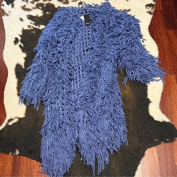 Nasty Gal shaggy cardigan - Picture 6 of 11